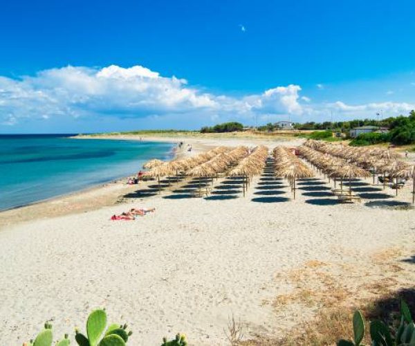 Porto Corallo Beach. Villaputzu. Provincia di Cagliari. Sardinia. Italy. (Photo by: Enrico Spanu/REDA/Universal Images Group via Getty Images)